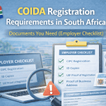 COIDA Registration Requirements in South Africa: Documents You Need (Employer Checklist)
