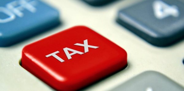 Tax Calculator with Red Button